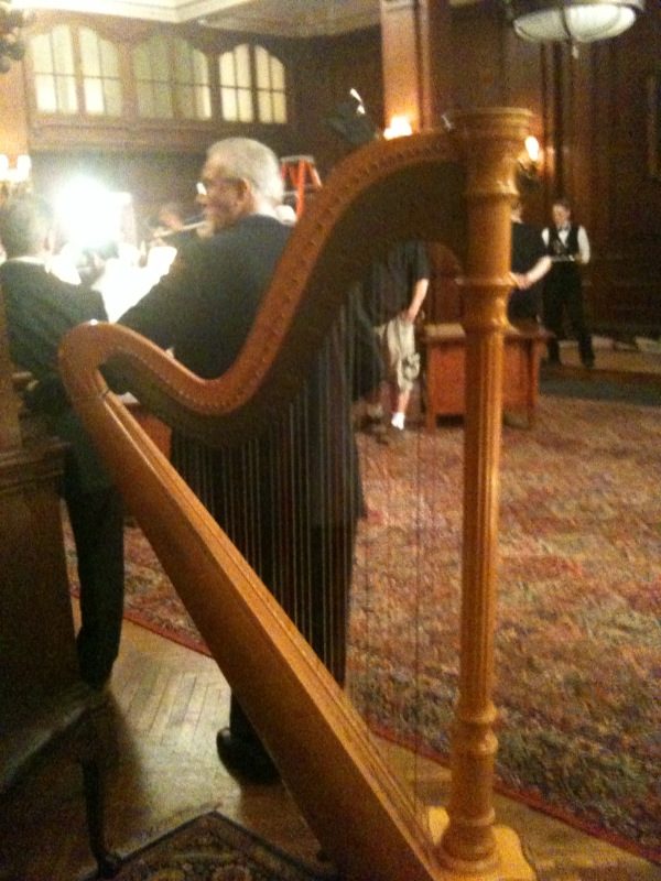 Mia Theodoratus on the set of AMC's Rubicon