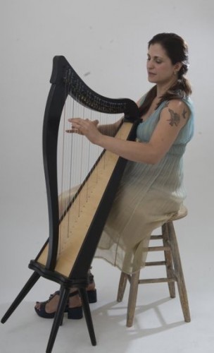 A Fairy Harpist!